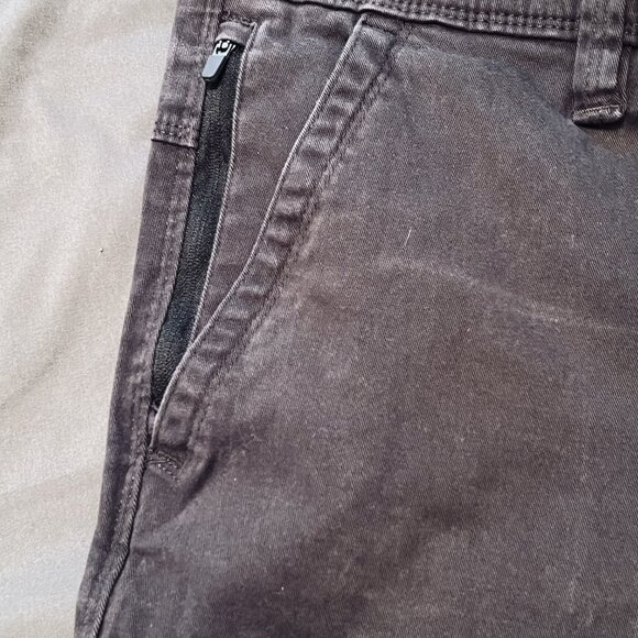 Weatherproof Adventure Pants, Men's 40x32, Solid Black, Cargo Pockets - Picture 5 of 11